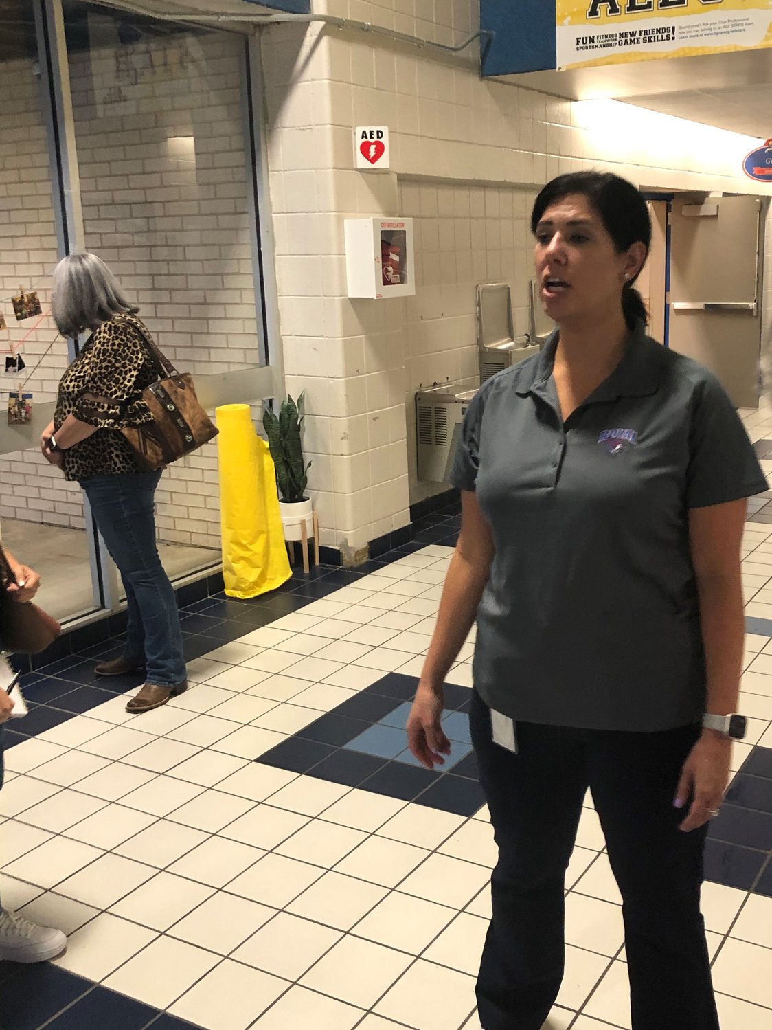 Royal STEM Academy principal Kaetlyn Miksch said her campus needed a fire sprinkler system similar to ones at the other four campuses. The campus does not presently have such a system. She said replacing the doors at the school’s main entrance is also a necessity to control access.